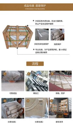 福建工厂成品葡萄牙米黄干挂大理石电梯门套圆柱线条加工德国米黄沙岩干挂石材